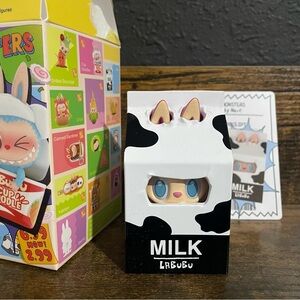 The monsters wacky mart milk open box labubu